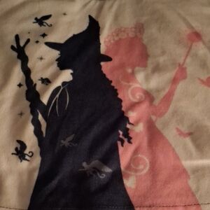 🌟 Universal WICKED Velour Long Sleeve Crop Top - Girls XS (4/5T) 🌟